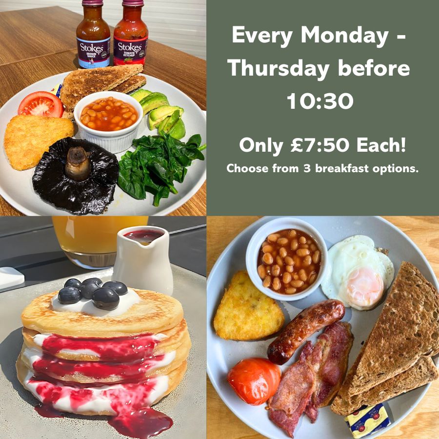 The Sheep Shed Breakfast Deal